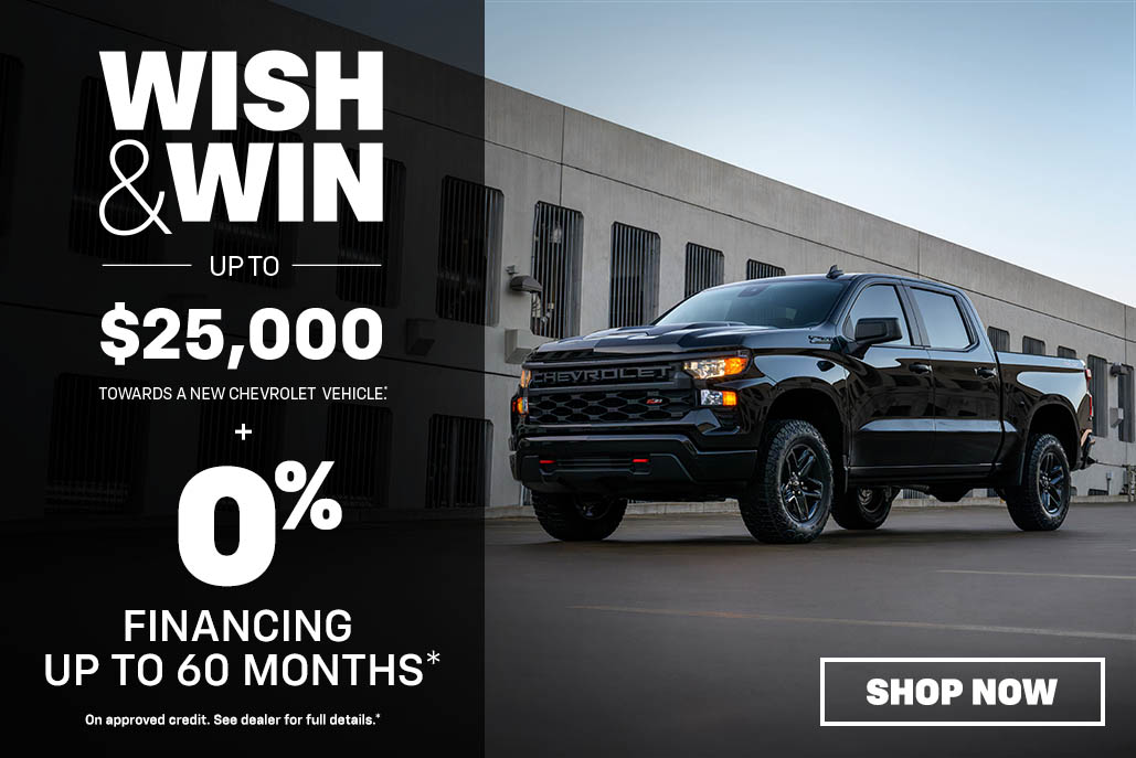 2026 Chevrolet Silverado 1500 | Wish & Win Event | Huron Motor Products