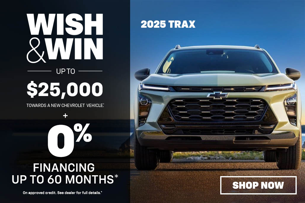 2025 Chevrolet Trax| Wish & Win Event