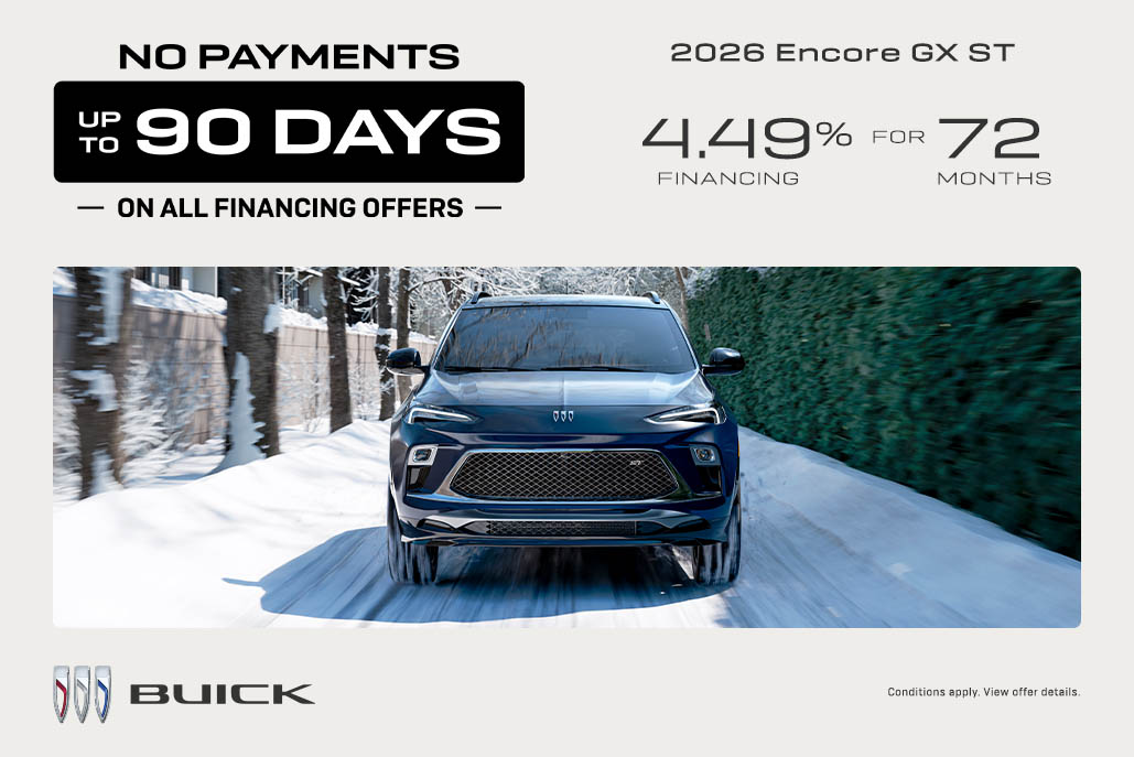 2026 Buick Encore GX | No Payments For 90 Days