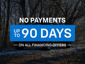 No Finance Payments For 90 Days | Huron Motor Products